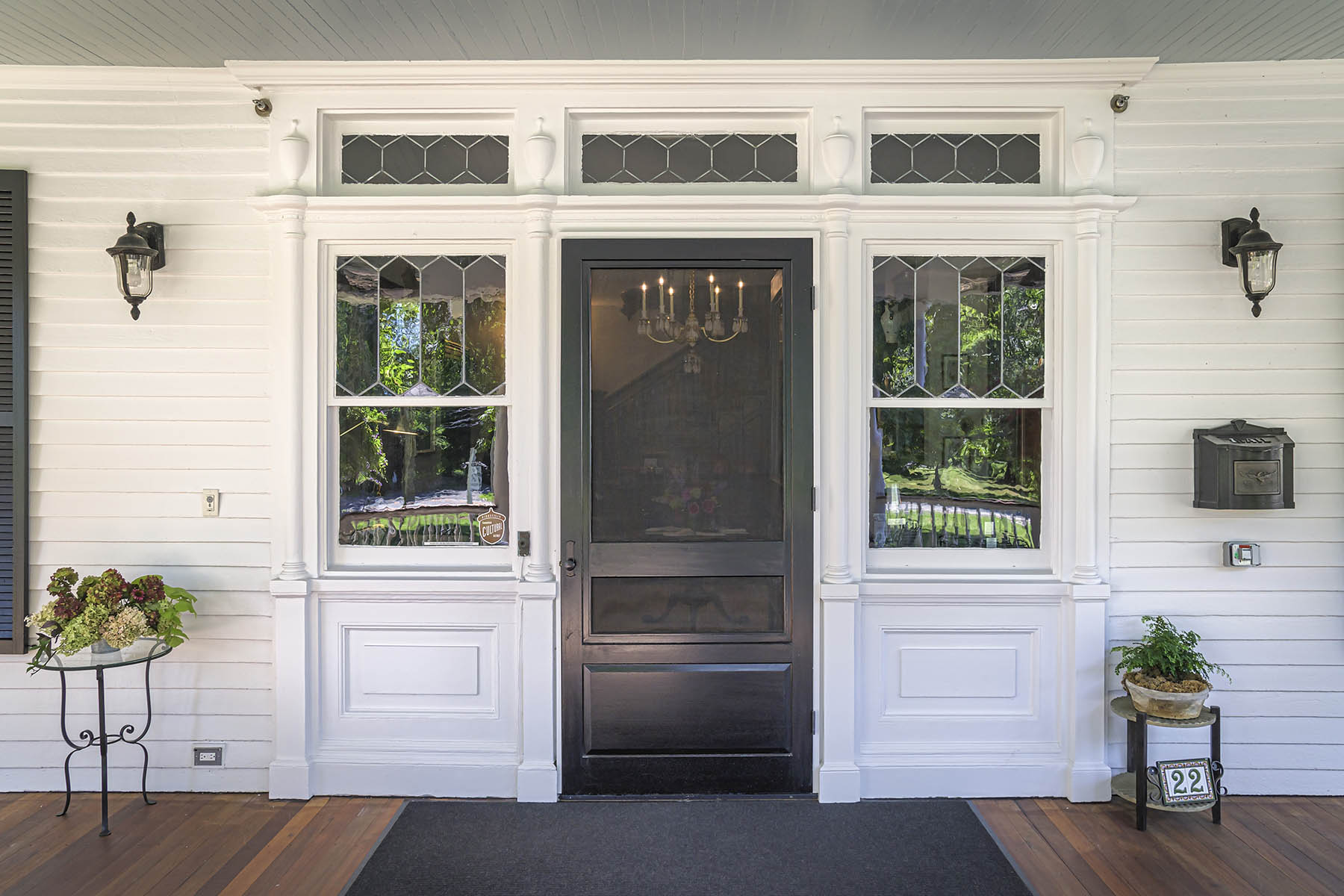 Main entrance and front door